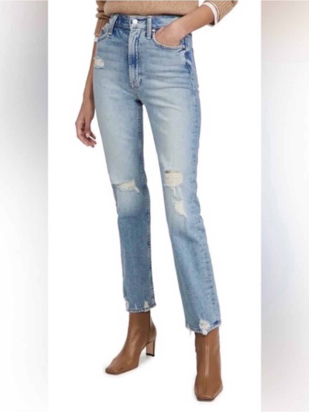 MOTHER High Waisted Rider Skimp Jeans - The Confession - Size 28